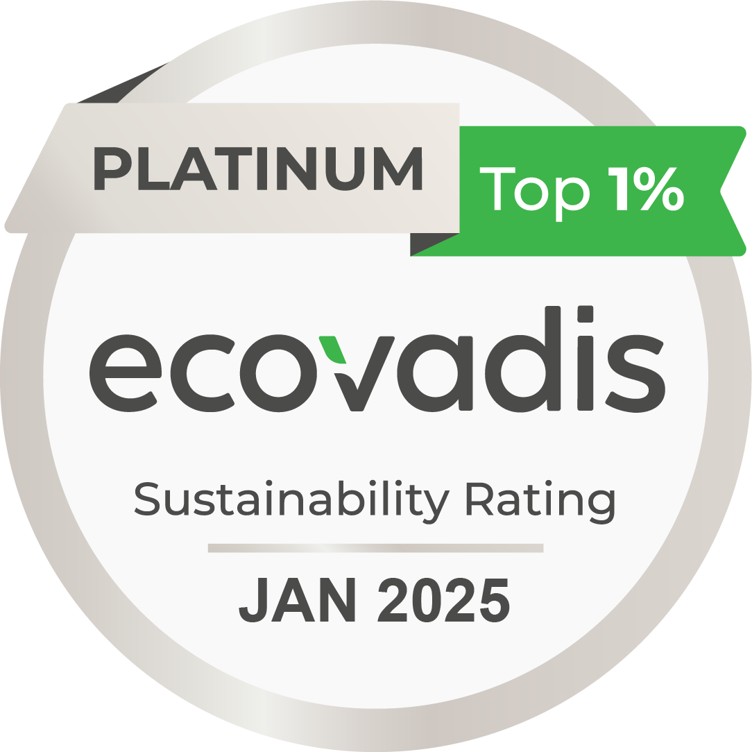EcoVadis铂金奖章