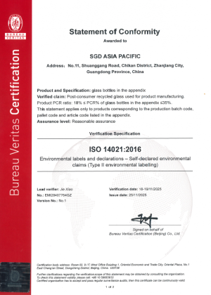 ISO 14021 SGD Asia Pacific