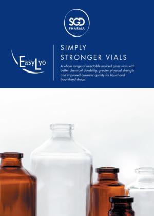 Easylyo, 更坚固的注射剂瓶